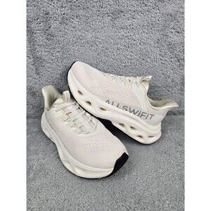 ALLSWIFIT Women Cushion Running Shoes AWUMRS2506 Cream Off White Size 8.5 EUR 40
